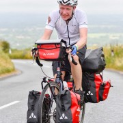 James cycling Ditchling Beacon