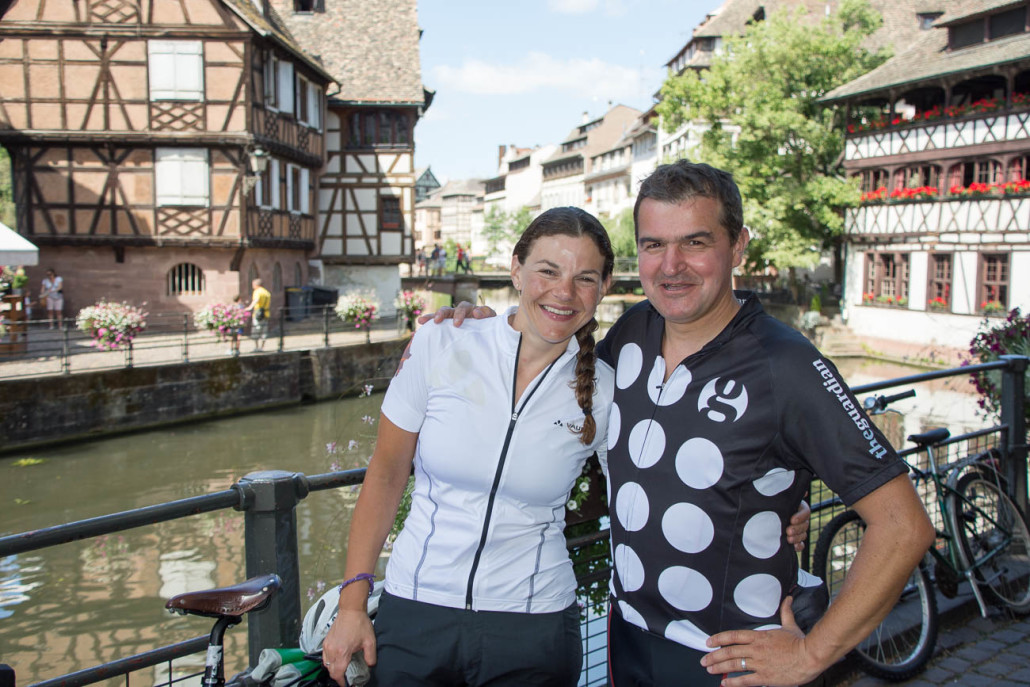 Emily Conrad-pickles and Jeremy Conrad-Pickles in Strasbourg