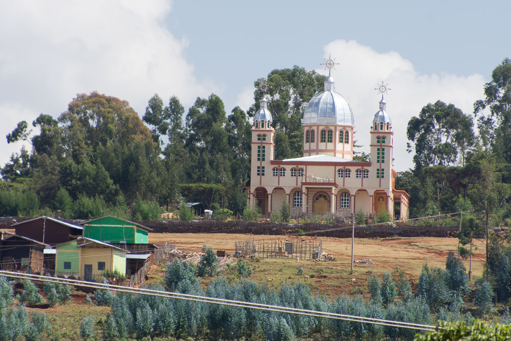 A Christian Orthodox church. The source of some very loud early Sunday morning prayers!