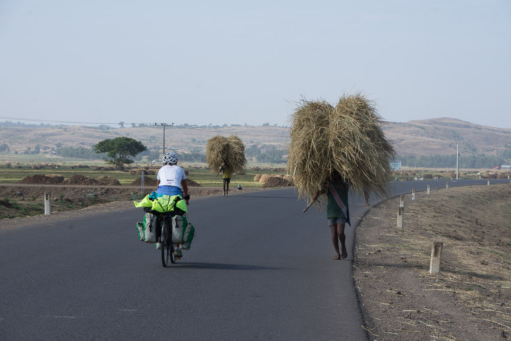 Most farm work is done by hand