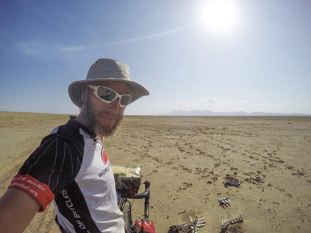 There's still a lot of sand to push through!