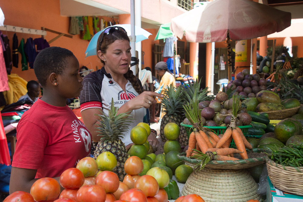 We've had some of the best fruit and veg we've ever tasted here in Uganda