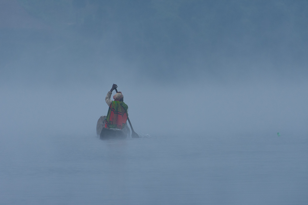 The stunning morning mist