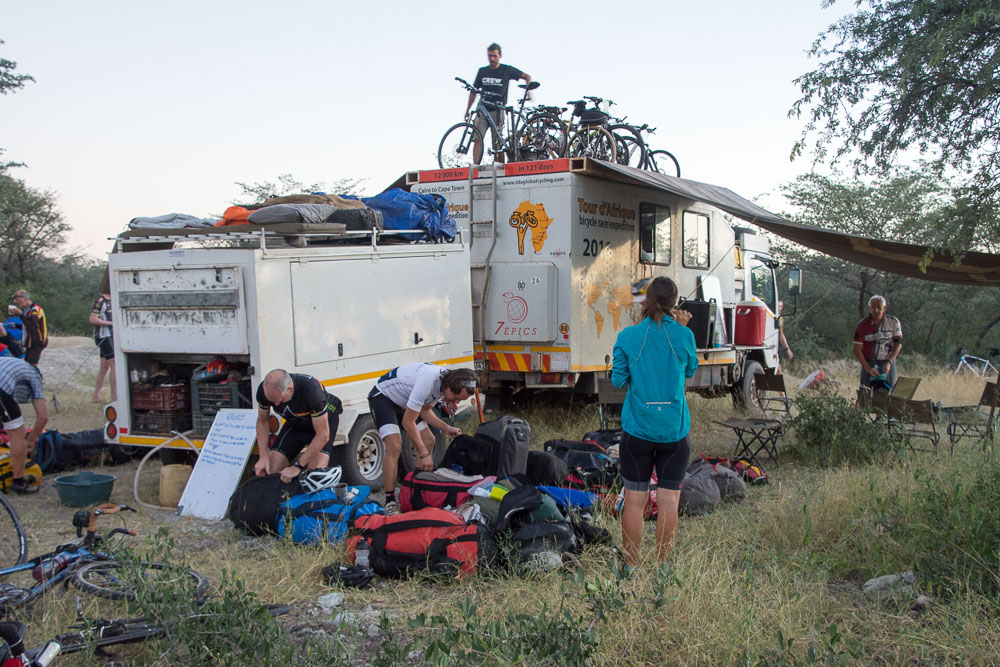 The Tour d'Afrqiue bandwagon rolls into 'town'