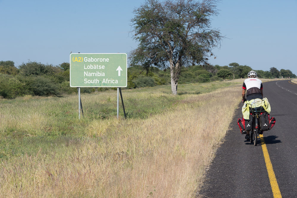 The first sign for South Africa!